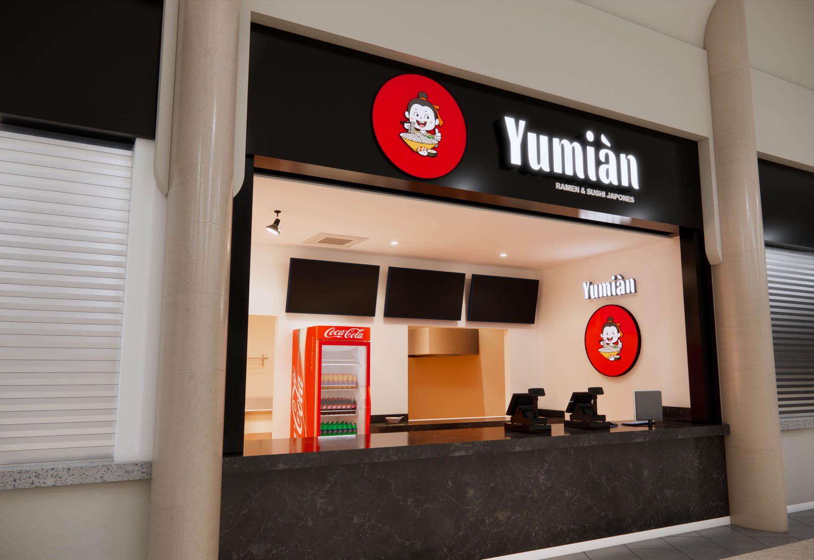 Yumián · Ramen y sushi
